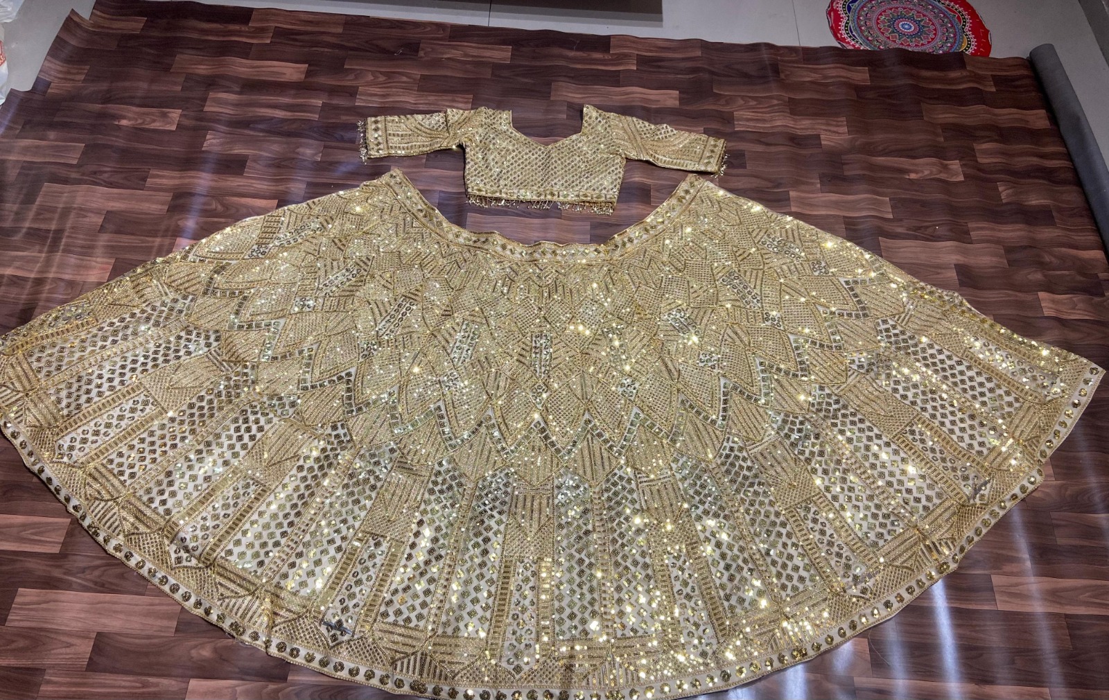 dreamex designer soft net lehenga with heavy sequin embroidery & feather lace dupatta dreamex designer soft net lehenga with heavy sequin embroidery & feather lace dupatta