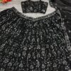 designer black lehenga choli with silver sequin embroidery – party & festive wear