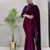 premium 9000 velvet saree