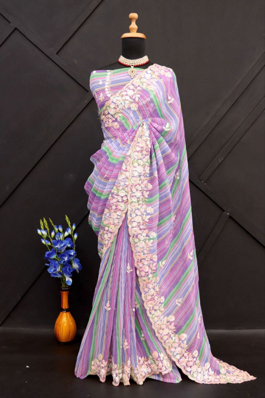 designer sequence work saree designer sequence work saree