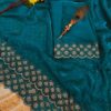 premium space silk saree with zarkhan work – designer collection