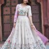 pure tissue silk festival lehenga choli with heavy embroidery